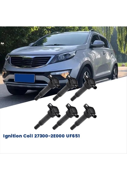 6pcs Araba Ateşleme Bobini 27300-2E000 UF651 Hyundai Elantra Kia Soul Forte 1 8l 2 0l 2011-2016 273002E000 5C1861 (Yurt Dışından) fırsatları