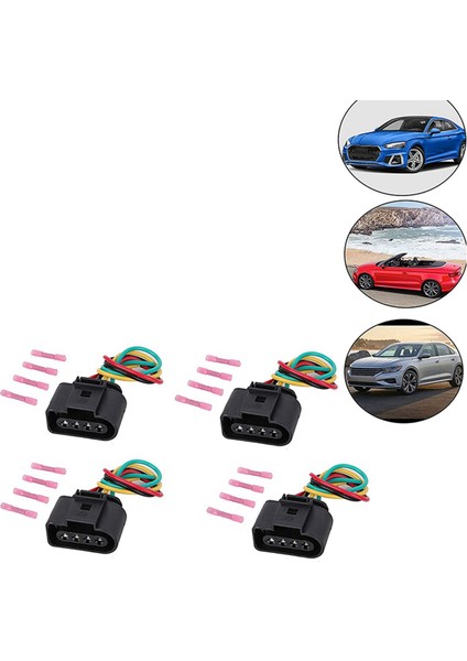 12 Paket Ateşleme Konnektörü Passat Audi A4 1 8t 2 0t 2 5l 3 2l 4 2l Ateşleme Kablo Dönem (Yurt Dışından) indirimleri