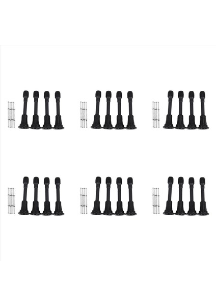 24PCS 22448JA00A 22448JA00C Ateşleme Boots Buji Kapağı Nissan Için Uygun X-Trail Için Qashqai Için Micra Için Forjuke (Yurt Dışından)