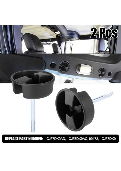 Jeep Wrangler Için 4pcs Jk 2007-2017 Sert Üst Montaj Vidası Düğmeleri 1CJ57DX9AD Montaj Sekmesi (Yurt Dışından)