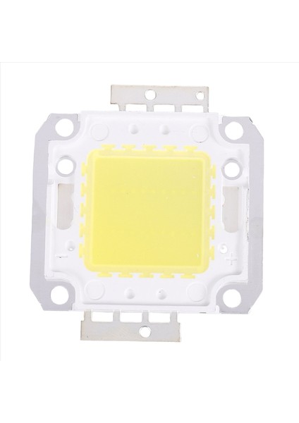 Kare Şekli Beyaz Dc Hafif Lamba Kobu Smd LED Modül Çipi 30-36V 20W (Yurt Dışından)