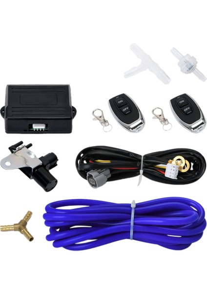 Araç Kablosuz Uzaktan Vakum Egzoz Kapatma Valfı Vakum Egzoz Boru Valfı Kontrolör Seti Audi-Bmw- (Yurt Dışından)