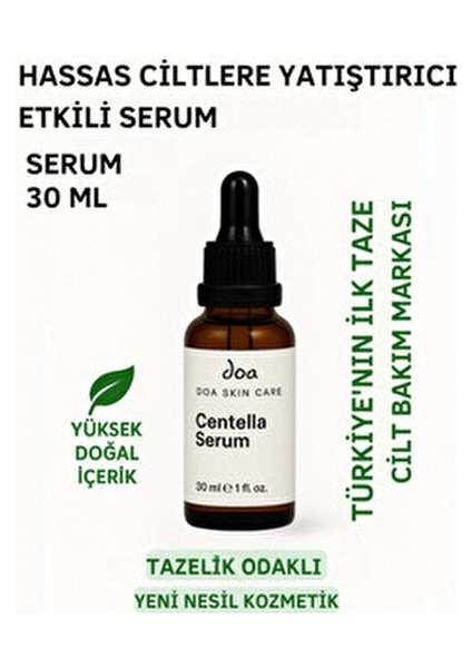 Centella Serum Canlandırıcı Etkiyle Karma Ciltler İçin 30 ml Centella Asiatica İçerir fiyatları