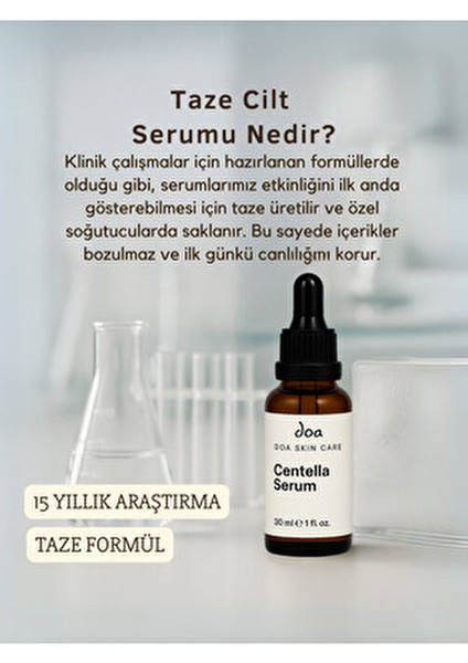 Centella Serum Canlandırıcı Etkiyle Karma Ciltler İçin 30 ml Centella Asiatica İçerir modelleri
