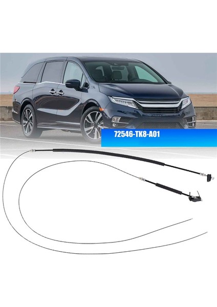 72546-TK8-A01 Honda Odyssey Için Araç Güç Güç Kaydırı Kablo Kabloları 2011-2020 (Motorlu) Elektrikli Sürgülü Kapı Çekme Kabloları A A (Yurt Dışından) fiyatları