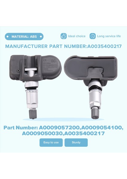 A0035400217 Mercedes-Benz ml C Cla Clk Cls E G Gl Glk R S Slk Sınıfı Akıllı Fortwo A0009050030 433MHZ (Yurt Dışından) indirimleri