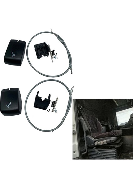 1498834 Scania Kamyon Aksesuarları Için Ön Sol Yan Koltuk Hava Süspansiyon Kablosu Onarım Kiti (Yurt Dışından) modelleri