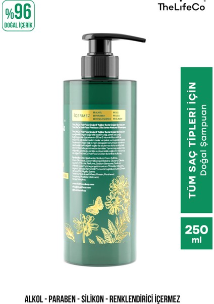 Hairfood Değerli Yağlar Serisi Doğal Şampuan 250 ml