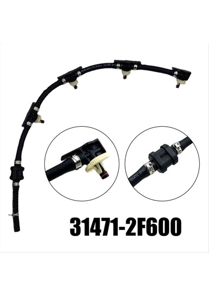 Kia Sorento Için Yakıt Borusu Dönüş Enjektörleri 2009-18 Dizel 2 2 31471-2F001 31471-2F600 (Yurt Dışından) modelleri