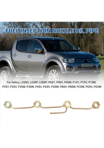 Yakıt Enjeksiyon Nozulu Yakıt Dönüş Tüpü Yağ Borusu Pajero Için Yağ Borusu L200 Uzay Vagonu L300 4D56 Motor MD084930 1428A037 (Yurt Dışından) indirimleri