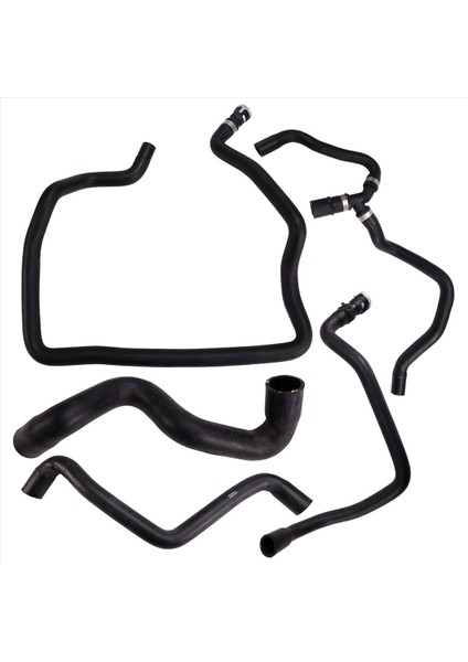 5pcs/set Araba Radyatör Soğutma Sistemi Hortumu 1754838 7M51-8274-JC Ford Focus 2012-2018 Soğutucu Su Borusu 7M51-8274-JB (Yurt Dışından)