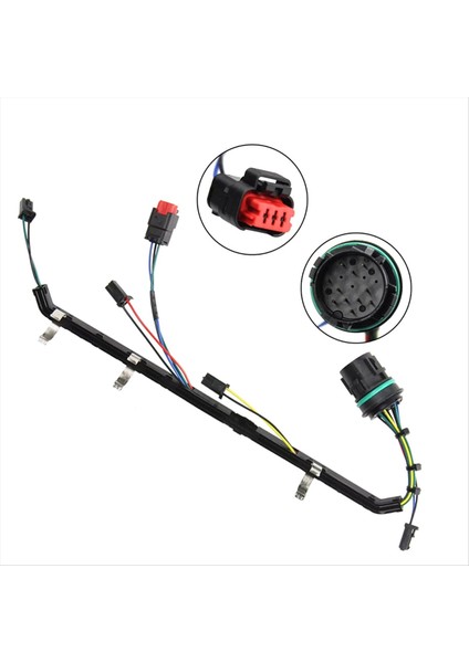 1856010C95 1856011C95 Araba Yakıt Enjektör Kablo Kablo Demeti Kiti Ford Powerstroke Için Sol ve Sağ 6 4l Dizel Motorlar 08-10 (Yurt Dışından) modelleri