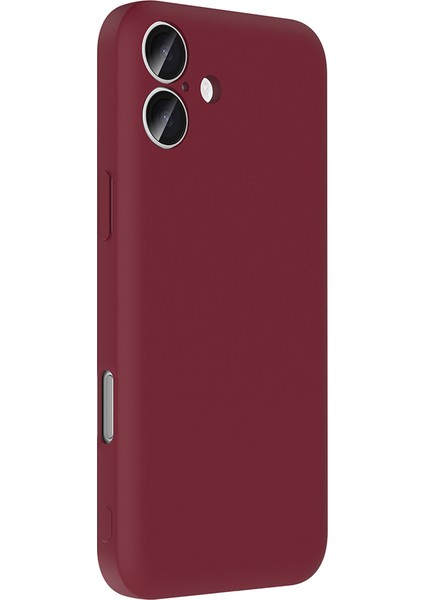 iPhone 16 Plus Kılıf Kamera Korumalı Kartlık Hazneli Senk Vitra Kapak - Kahverengi fırsatları