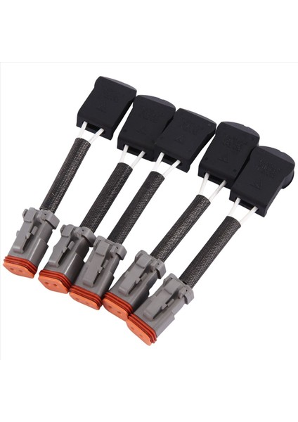5pcs 455-73803682 3071626 Cumminss Için ISM11 QSM11 Motor M11 Dizel Ortak Ray Enjektör Tapası Kablo Konektörü (Yurt Dışından) indirimleri