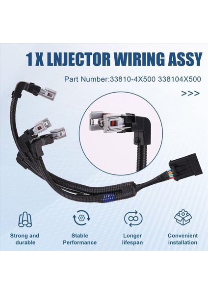 Yakıt Enjeksiyon Meme Kablo Demeti Tapası Lnjector Kablolama Kıa Karnavalı Sedona 2 9l J3 Dizel 2001-2009 33810-4X500 (Yurt Dışından) fırsatları