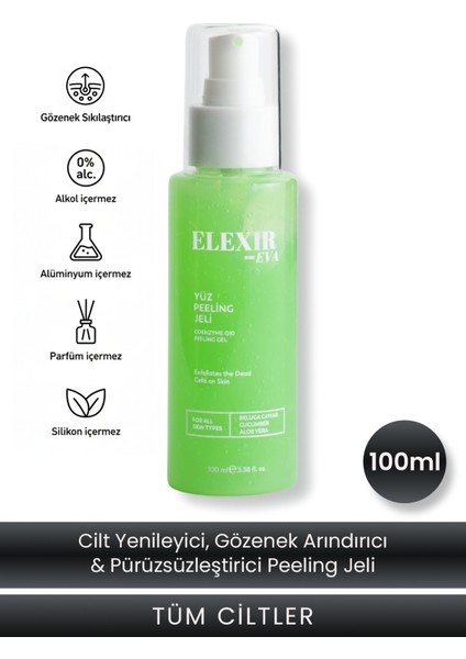 Arındırıcı Yüz Peeling Jeli Doğal Tanecikler ile Tüm Cilt Tiplerine Uygun 100 ml