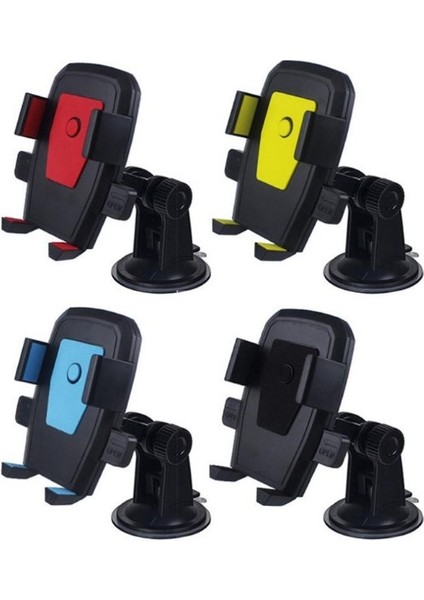 Araç İçi Cam ve Torpido Vantuzlu Telefon Tutucu (4741)