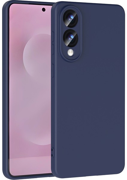 Galaxy S25 Edge Kılıf Senk Mara Lansman Kapak - Lacivert