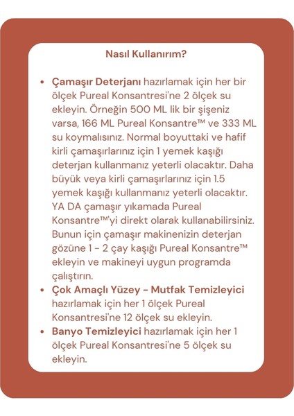 Çok Amaçlı Tüm Ev Temizlik Konsantresi - 500 ML fırsatları
