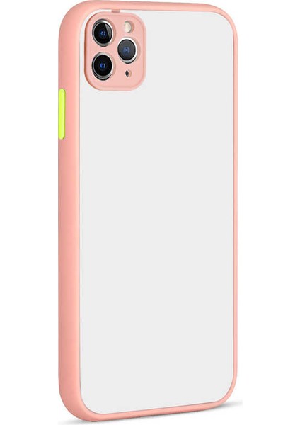 iPhone 11 Pro Max Uyumlu Senk Hux Kapak-Pembe