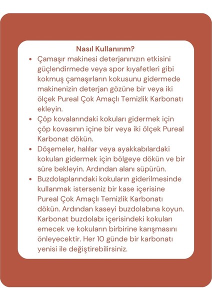 Çok Amaçlı Temizlik Karbonatı fırsatları