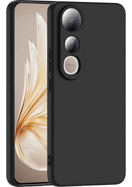 Vivo V50 Lite 4g Kılıf Senk Mara Lansman Kapak - Siyah