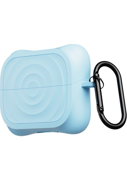 Samsung Galaxy Buds3 Fe / Buds3 Pro / Buds3 Wave Texture Kulaklık Koruyucu Kılıf ve Karabina (Yurt Dışından)