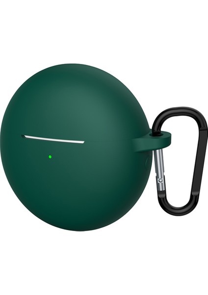 Huawei Freebuds 7i Silikon Kılıf Koruyucu Kılıf ve Kaybolmayan Toka (Yurt Dışından)