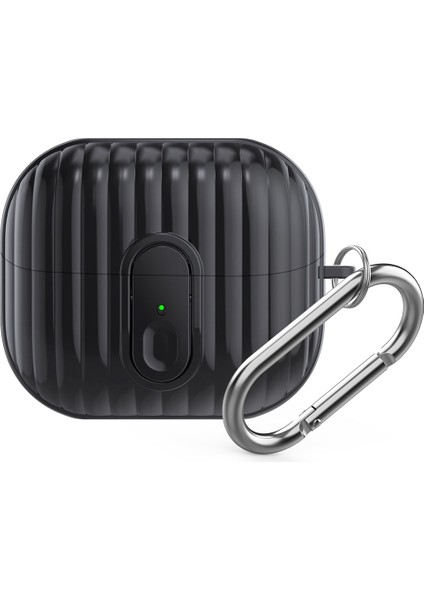 Samsung Galaxy Buds3 / Buds3 Pro Kulaklık Tpu Koruyucu Kılıf ve Açma Düğmesi (Yurt Dışından)