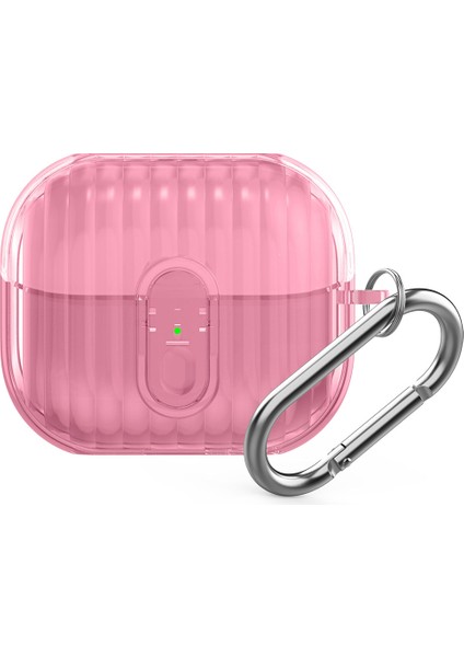 Samsung Galaxy Buds3 / Buds3 Pro Kulaklık Tpu Koruyucu Kılıf ve Açma Düğmesi (Yurt Dışından)