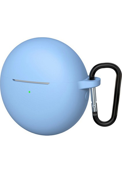 Huawei Freebuds 7i Silikon Kılıf Çizilmez Koruyucu Kılıf ve Karabina (Yurt Dışından)