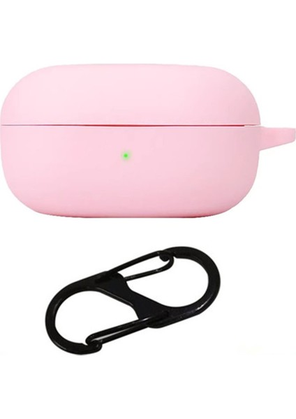 Samsung Galaxy Buds Core Silikon Kılıf Koruyucu Kapak ve Kaybolmayan Toka (Yurt Dışından)