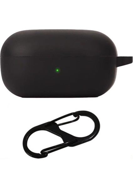 Samsung Galaxy Buds Core Silikon Kılıf Koruyucu Kapak ve Kaybolmayan Toka (Yurt Dışından)