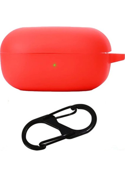 Samsung Galaxy Buds Core Silikon Kılıf Koruyucu Kapak ve Kaybolmayan Toka (Yurt Dışından)