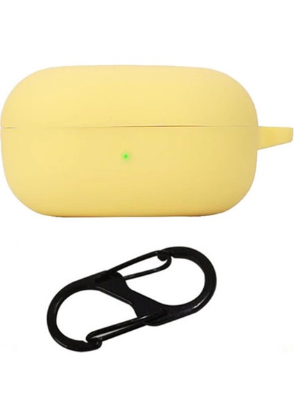 Samsung Galaxy Buds Core Silikon Kılıf Koruyucu Kapak ve Kaybolmayan Toka (Yurt Dışından)