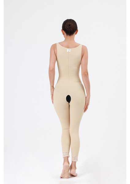 Sırtı Kapalı Göğüsaltı Ayak Bileği Lıposuctıon Kadın Korsesi fiyatları