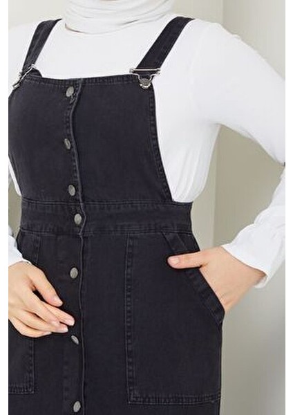 Kadın Kot Bahçıvan Salopet