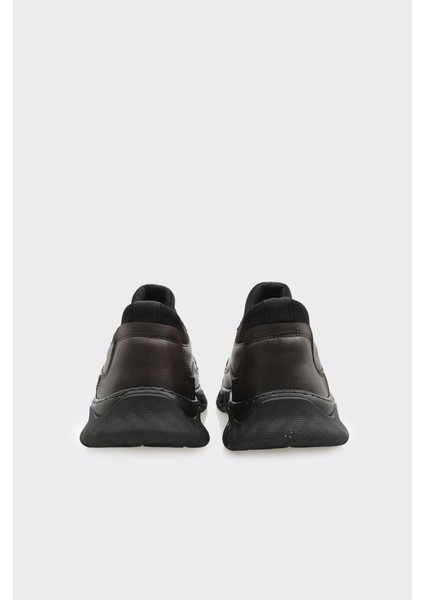 Hakiki Deri Lastik Bağcıklı Casual Erkek Ayakkabı fırsatları