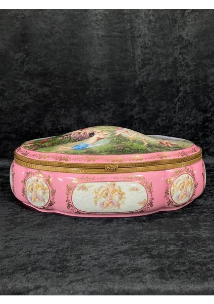 SEVRES Antika Porselen Sandık