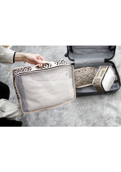 3'lü Set Bavul Içi Seyahat Çantası Seti Düzenleyici Valiz Içi Organizer fiyatları