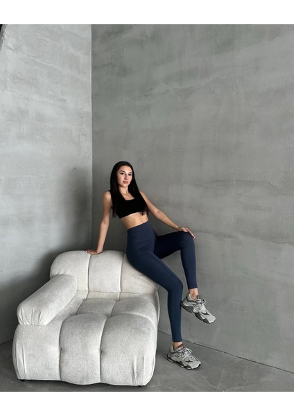 Kadın Yüksel Bel Korse Detay Toparlayıcı Tayt