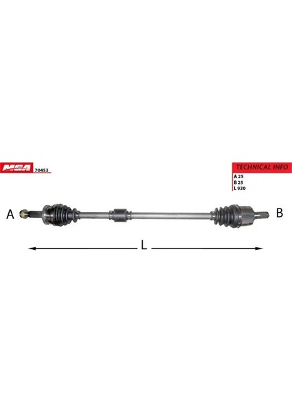 70453 On Aks Sag 495001J250