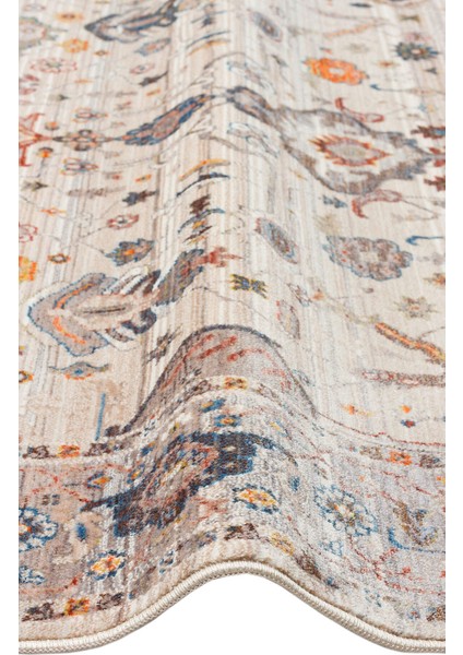 Pietra PTA 01 Krem Gri - Klasik Tasarımlı, Sıcak Renk Tonlarında Yumuşak Dokulu Makine Halısı fiyatları