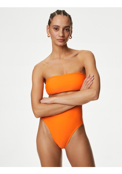 Regular Fit Bandeau Bikini Üstü