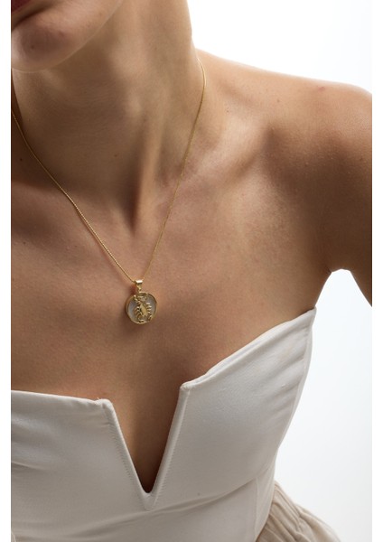 14 Ayar Altın Akrep Burcu Kolye fiyatları