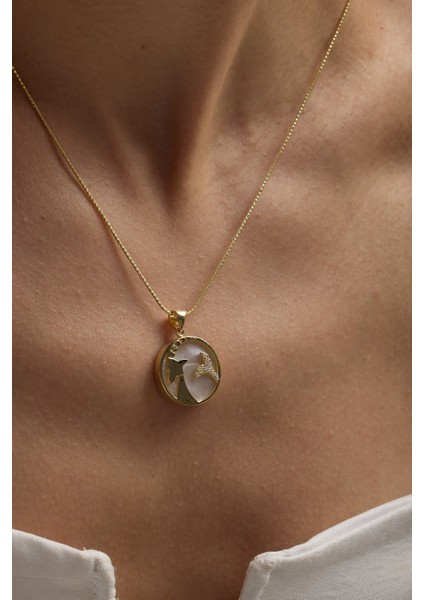 14 Ayar Altın Oğlak Burcu Kolye fiyatları