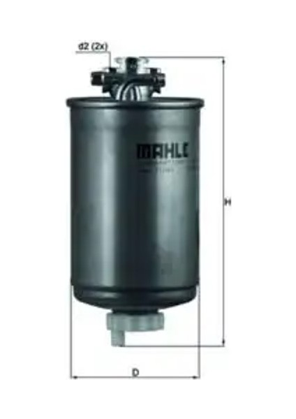 KL75 Yakit Filtresi 0681274011 191127401A 191127401B