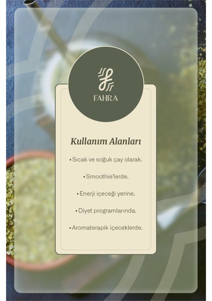 Mate Çayı 100G– Yağ Yakımına, Odak ve Enerjiye Yardımcı Bitki Çayı 100G modelleri