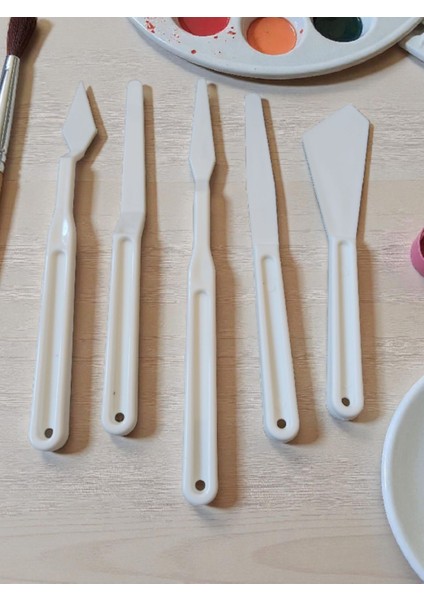Concept Plastik Spatula Seti 5 Parça