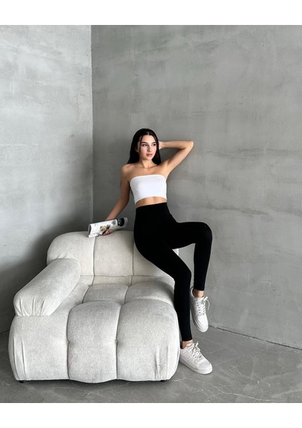 Kadın Yüksel Bel Korse Detay Toparlayıcı Tayt fırsatları